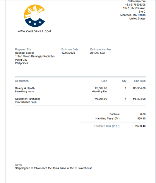 Initial Payment for RD